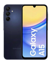 SAMSUNG Galaxy A15 LTE 128GB, 4GB RAM Blu scuro / Nero